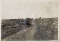 View of Two Rock area and Bodega Highway, Two Rock, California, 1920s