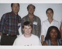 Sonoma County Press Club scholarship presentation, Santa Rosa, California, in the 1990s