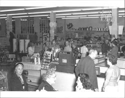 Interior views of the Tomasini Hardware stores at 120 Kentucky Street, Petaluma, California, 1958