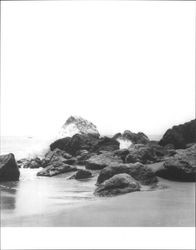 Beach at Jenner, Sonoma County, California July 1949