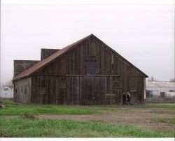 Rear of livery stable at Steamer Landing Park, Petaluma, California, Nov. 18, 2004