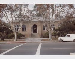 Carnegie Library of the city of Sonoma, First Street East, Sonoma, California, in the 1960s