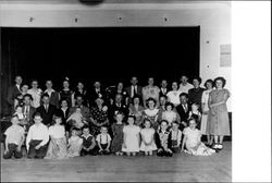 Brians family at golden wedding anniversary of Mr. and Mrs. John F. Brians, March 1949