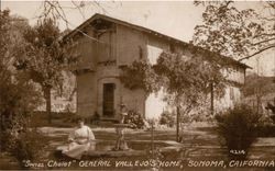 Swiss Chalet, General Vallejo's home, Sonoma, California, about 1910?