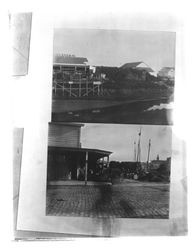 Two scenes at the Petaluma, California waterfront, 1903