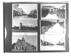 Six Petaluma, California scenes, 1895-1918