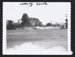 Farmers Lane and 4th Street looking south on Farmers Lane