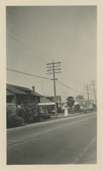 Main Street after the palm trees have been removed, Petaluma, California, 1926