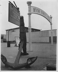 Hyde Street Pier entrance, San Francisco, California, 1960