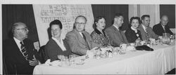 Fundraising dinner for Hillcrest Hospital, Petaluma, California, about 1955