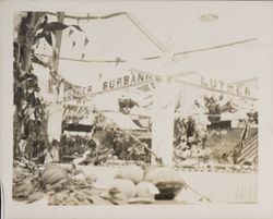 Luther Burbank exhibit at the Gravenstein Apple Show