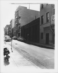 Street in San Francisco, California, 1956