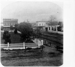 View from Matheson Street to Plaza Street and West Street