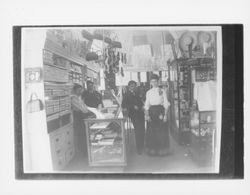 Women's clothing section of Raymond Brothers, Petaluma, California, 1910