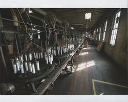 Braiding machines, Sunset Line & Twine, Petaluma, California, Dec. 2006