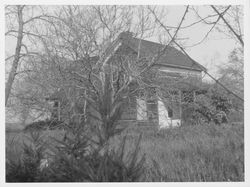 View of a roadhouse and stagecoach stop on Llano Road