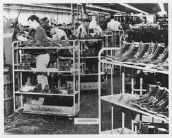 Making shoes at Santa Rosa Shoe Company