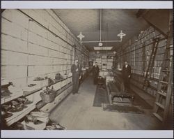 Orlando Fountain Shoe Store, 529 Fourth Street, Santa Rosa, California, between 1900 and 1905