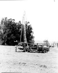 Davis Equipment drilling a well