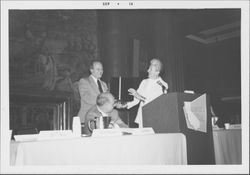 Helen Putnam at a CALAFCO meeting, San Diego, California, 1974