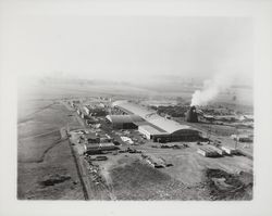 Aerial view of Speedspace, Windsor, California, 1964