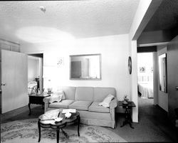 Interior view of the Redwood Garden Apartments