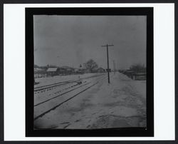 Snow in Geyserville, California, Feb. 3, 1903