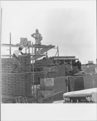 Construction of Tuttle Drug Company, Petaluma, California, 1969