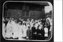 First communion at St. Philip's Catholic Church