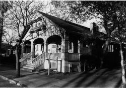 Front of the May C. Oldham House at 720 Mendocino Avenue, Santa Rosa, California, May 5, 1996