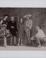 Performers and Vallejo descendants at Valley of the Moon Vintage Festival, 453 First Street East, Sonoma, California, fall 1967