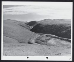 Highway 1 south of Bodega Bay, California, 1955