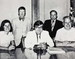 Petaluma City School Board, Petaluma, California, about 1976