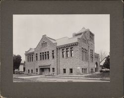 E Street entrance to new Carnegie Library Building