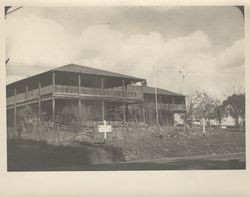 View of the Petaluma Adobe, Petaluma, California, 1954