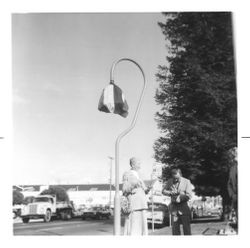 Unveiling the Mission Trail Bell in Petaluma, California, 1977