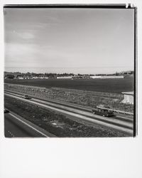 Highway 101 near Old Redwood Highway, Petaluma, California, 1977