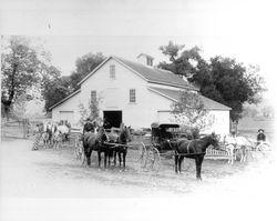 Geyser Peak Winery's red barn