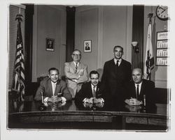 Members of the Santa Rosa Urban Renewal Agency, Santa Rosa, California, 1962