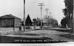 Santa Rosa Avenue, Santa Rosa, California