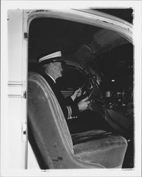 Slim Eaglin, fire chief, Petaluma, California, 1963