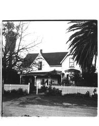 Unidentified two-story house in Petaluma, California, 1940s or 1950s