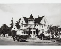 Sorensen's Funeral Home, Petaluma, California, about 1954