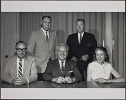 Board members of the Sonoma County-Santa Rosa Public Library Advisory Committee, 1968