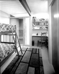 Interior view of the Willard H. Rush home, Santa Rosa, California, June 1965