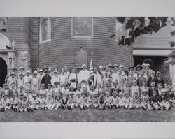 First Communion class of St. John's Episcopal Church, Petaluma, California, about 1925