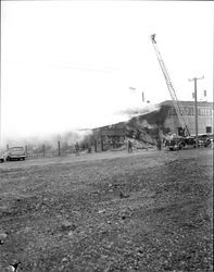 Nulaid alfalfa fire, Petaluma, California, August 21, 1960