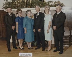 Volkerts family at an anniversary, Petaluma, California, about 1967