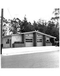 Petaluma Fire Department Station No. 2, Petaluma, California, about 1953