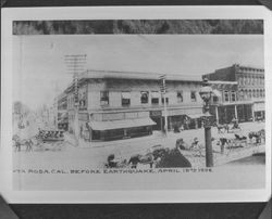 Santa Rosa, Cal., before earthquake, April 18th, 1906